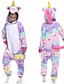 cheap New in Daily Casual-Kids Girls&#039; Sleepwear Rainbow Rainbow Print Active