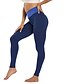 cheap Graphic Chic-Women&#039;s Sporty Pants Inelastic Sports &amp; Outdoor Gym High Waist Sapphire Pink Scarlet Black Green S M L XL