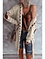 cheap Sweaters &amp; Cardigans-Women&#039;s Stylish Basic Cardigan with Hood