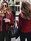 cheap Jackets-Women&#039;s Faux Leather Jacket Coat Coat Polyester Light Purple Navy Wine Red S M L XL 2XL 3XL