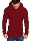 cheap Hoodies-Solid Color Cool Clothing Apparel Hoodies Sweatshirts  Long Sleeve ArmyGreen khaki