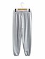 abordables Pants-Mujer Básico Chic de Calle Comfort Tallas Grandes Algodón Corte Ancho Diario Noche Jogger Pantalones Un Color Longitud total Alta cintura Negro Rosa Gris