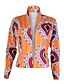 cheap Coats &amp; Trench Coats-women&#039;s bodycon african style dashiki printed open front lapel short jacket cardigan (yellow, s)