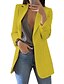 cheap Blazers-women&#039;s open front long sleeve work office blazer jacket cardigan casual basic leopard blazer suit mint green