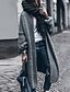 cheap Cardigans-Women&#039;s Basic Knitted Solid Color Cardigan Long Sleeve Sweater Cardigans Open Front Fall Winter Gray