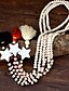 cheap Women&#039;s Jewelry-1pc Pendant Necklace Beaded Necklace Women&#039;s Christmas Halloween Street Handmade Wooden Crystal Stone Star Precious Joy / Long Necklace / Bead Necklace