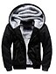 cheap Sale-ulanda men&#039;s winter jackets thicken hooded fleece sherpa lined zipper hoodie sweatshirt jacket warm thick coats red