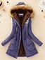 cheap Coats &amp; Trench Coats-Women&#039;s Coat Solid Color Others Casual Fall Coat Regular Casual / Daily Others Coat Tops Dark powder / Winter