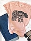 cheap T-Shirts-women mama bear shirt graphic tee short sleeve tops mom shirt gift mama top (grey, s)