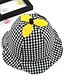cheap Kids&#039; Scarves-1pcs Toddler Unisex Active Black Check Cotton Hats &amp; Caps Black / Blushing Pink One-Size