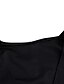 abordables Americanas para Mujer-Chaqueta de capa casual con frente abierto para mujer para trabajar abrigo de traje sólido (m, negro)