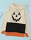cheap Plus Size Tops-Women&#039;s Pumpkin Pullover Hoodie Sweatshirt Other Prints Halloween Halloween Hoodies Sweatshirts  Gray Khaki Orange