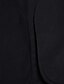 baratos Blazers Femininos-blazer feminino com capa casual aberta para o trabalho, casaco maciço (m, preto)