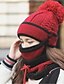 economico cappelli-Per donna A falda larga Sportivo Tinta unita Cappello / Autunno / Inverno