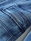 economico Giacche da Donna-Per donna Giacca di jeans Tasche Tinta unica Moderno Manica lunga Cappotto Informale Autunno Primavera Standard Giacca Colore dell&#039;immagine / Giornaliero