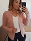 abordables Blazers Femme-veste décontractée pour femme blazer de travail décontracté veste de bureau blazer coupe ajustée pour femme d&#039;affaires (jaune, l4)