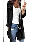 economico Giacche da Donna-giacca da donna manica lunga giacca invernale calda e calda (grigio, m (l))