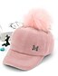 cheap Kids&#039; Scarves-1pcs Kids Unisex Basic Letter Embroidery / Patchwork Cotton Hats &amp; Caps Blushing Pink / Black / Dark Gray One-Size