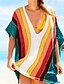 cheap Cover-Ups-women&#039;s beach swimwear cover up dress (brown)