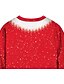 billige Hoodies-genser for menn grafisk 3d muskel 3d print casual hettegensere gensere rød