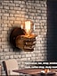 abordables Luces de Pared Interior-resina antigua lámpara de pared puño europeo bar restaurante café lámpara de pared decorativa izquierda mano derecha lámpara de pared decoración de navidad ac110v ac220v