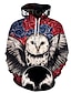 cheap Hoodies-hoodies for men with designs american bald eagle 3d colorful funny tunic tops boys daily casual wear dark blue