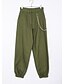 cheap Pants-Women&#039;s Basic Streetwear Comfort Daily Going out Jogger Chinos Pants Solid Colored Ankle-Length Pocket Black Army Green