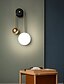 preiswerte Indoor-Wandleuchten-Mini-Stil kreative moderne nordische Stil LED-Wandleuchten Wohnzimmer Schlafzimmer Eisen Wandleuchte 110-240 v