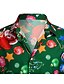 cheap Christmas Tees-Men&#039;s Shirt Other Prints Graphic Print Long Sleeve Christmas Tops Streetwear Green