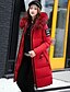 abordables Parkas y Plumas de Mujer-Abrigo de chaqueta lammy delgado de invierno más grueso informal sólido para mujer, elegante abrigo con capucha para mujer