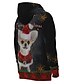 preiswerte Weihnachts Hoodies-Herren Pullover Hoodie Sweatshirt Hundegrafik 3D-Fronttasche mit Kapuze täglich 3D-Druck 3D-Druck Hoodies Sweatshirts Langarm Grau