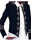 preiswerte Damen Jacken-Damen Jacke Freizeitjacke Taste Standard Mantel Schwarz Casual Elegant und luxuriös Herbst ohne Kragen Regular Fit S M L XL 2XL / Täglich / Feste Farbe