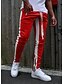 cheap Pants-men&#039;s athletic sport jogger pants slim drawstring tapered sweatpants with zipper pockets