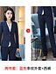 cheap Coats &amp; Trench Coats-tahari by asl two-button jacket navy/wide chalk stripe 14