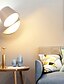 abordables Luces de Pared Interior-lámpara de pared led giratoria y emisora de luz de doble cara lámpara de pared de cabecera de dormitorio creativo moderno nórdico lámpara de pared led de decoración de interiores de sala de estar del