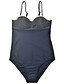 cheap One-Pieces-Women&#039;s One Piece Swimsuit High Waist Color Block Black Swimwear Strap Bathing Suits Fashion Sexy / Padless