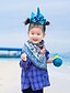 abordables Foulards pour enfants-Accessoires Cheveux Bébé Fille 1 PCS Doux Fleurie Noeud Bleu Violet Fuchsia
