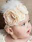 abordables Kids&#039; Scarves-PC 1 Bebé Chica Dulce Floral Estilo Floral Accesorios para el Cabello Blanco / Rojo / Rosa