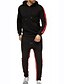 billige Men&#039;s Sweatshirt Set-Herre Joggedress sweatsuit Sport &amp; Utendørs Klær Gensere Gensere Ensfarget genser i ett stykke Gul