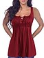 cheap Tank Tops-macchiashine women&#039;s sexy lace up sleeveless tunic tank top shirt (wr-xl) wine red