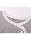abordables Vestidos Maxi-Mujer Vestido largo maxi Vestido de cambio Gris Manga Larga Botón Bloque de color Cuello Barco Otoño Invierno 2022 M L XL XXL 3XL