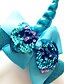 baratos Kids&#039; Scarves-1pcs Bébé Para Meninas Doce Floral Laço Acessórios de Cabelo Azul / Roxo / Fúcsia