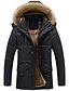 cheap Best Sellers-Men&#039;s Puffer Jacket Winter Jacket Quilted Jacket Winter Coat Parka Windproof Warm Solid Color Outerwear Clothing Apparel Black khaki Coffee