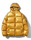 cheap All Sale-men&#039;s metallic hooded puffer jacket small a350 navy