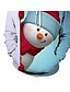 cheap Christmas Hoodies-Men&#039;s Pullover Hoodie Sweatshirt Graphic 3D Ugly  Hooded  3D Print Casual  Hoodies Sweatshirts  Long Sleeve Loose Blue / Animal