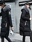 abordables Parkas y Plumas de Mujer-abrigos para mujer invierno, farjing mujer casual invierno más grueso abrigo delgado chaqueta lammy abrigo