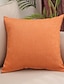 cheap Throw Pillows,Inserts &amp; Covers-Decorative Toss Pillows Solid Color Home Office Simple Modern Flax Pillow Case Cover Living Room Bedroom Sofa Cushion Cover Modern Sample Room Cushion Cover Pink Blue Sage Green Purple