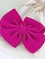 cheap Kids&#039; Scarves-1pcs Kids / Toddler Girls&#039; Active / Sweet Solid Colored Bow Hair Accessories Purple / Yellow / Blushing Pink / Clips &amp; Claws