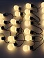 abordables Guirlandes Lumineuses LED-guirlandes solaires extérieures 5m 20led jardin tube lumières étanche led guirlande lumineuse pour fête mariage patio jardin arbre cour décoration