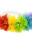 cheap Kids&#039; Scarves-1pcs Toddler Girls&#039; Sweet Floral Floral Style Hair Accessories Rainbow